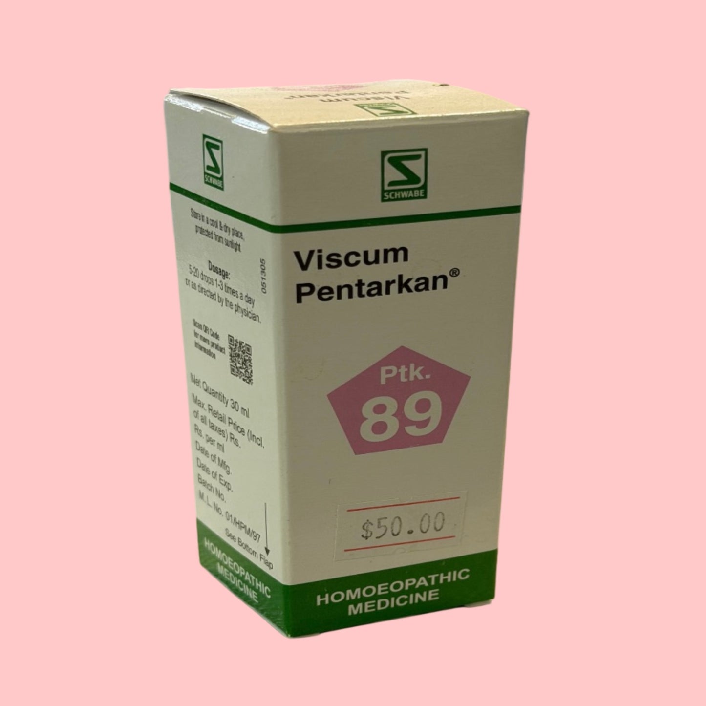 Viscum Pentarkan - Ptk. 89 - Homeopathic
