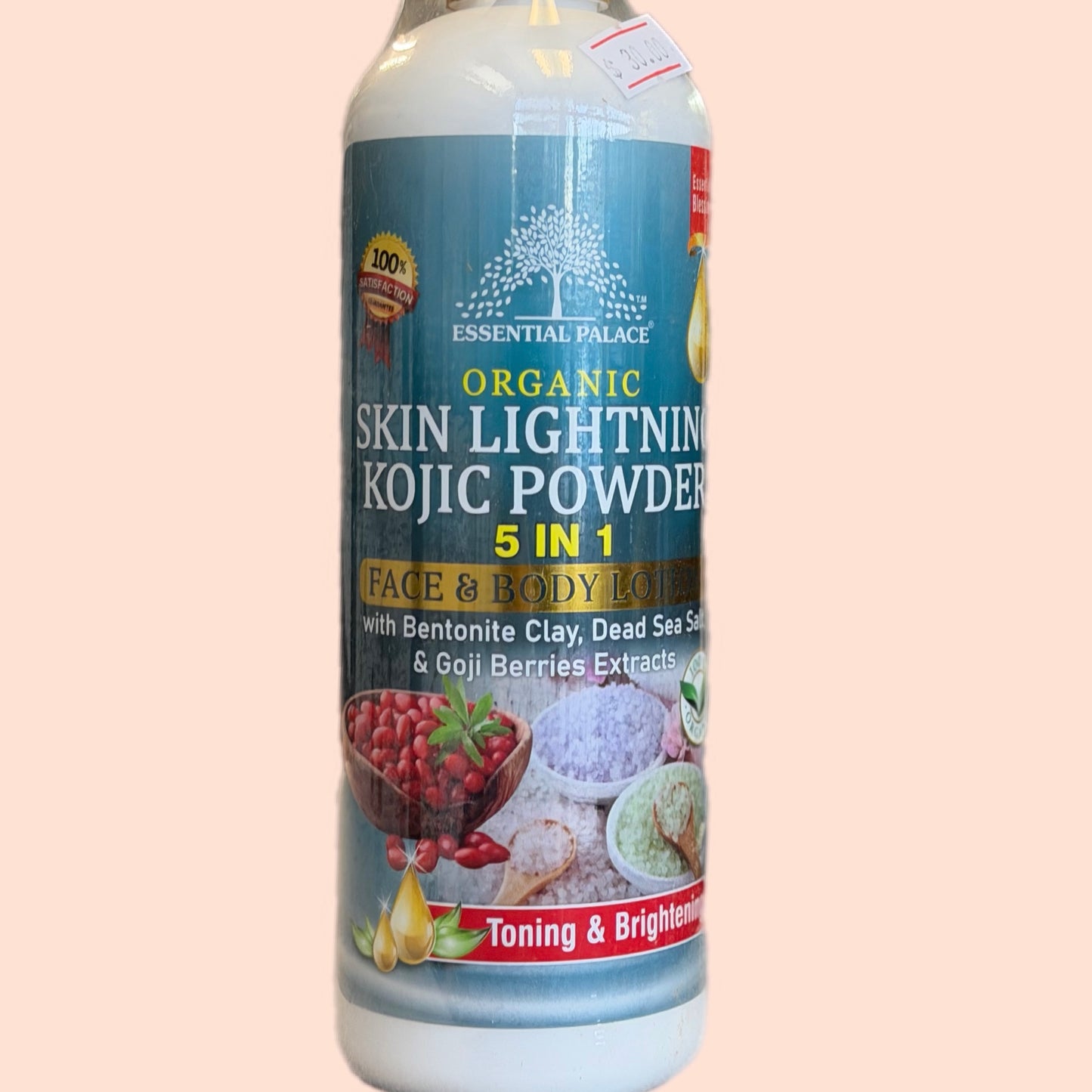 5-in-1 Face & Body Lotion With Bentonite Clay, Dead Sea Salt & Goji Berry Extracts