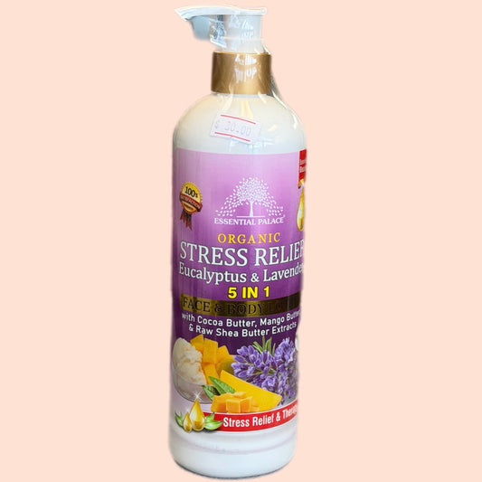 5-in-1 Face & Body Lotion With Cocoa Butter, Mango Bulk & Raw Shea Butter Extracts