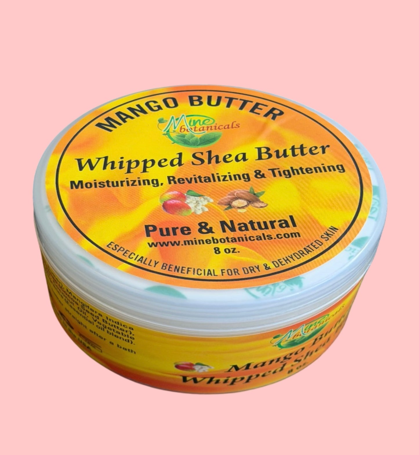 Mango Butter - Whipped Shea Butter - 8 oz