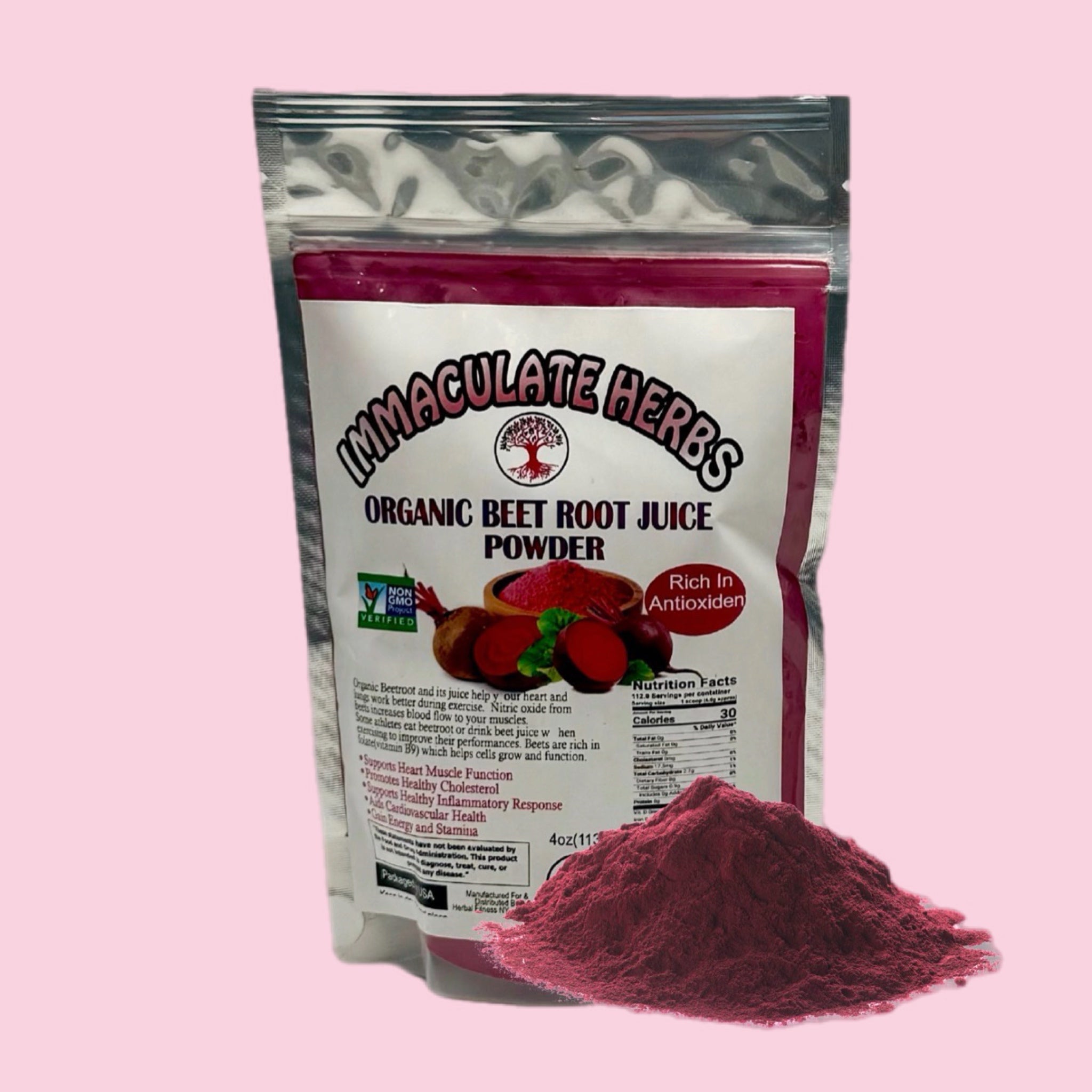 Beet Root Powder 4 oz – Bismillah Herbal Way