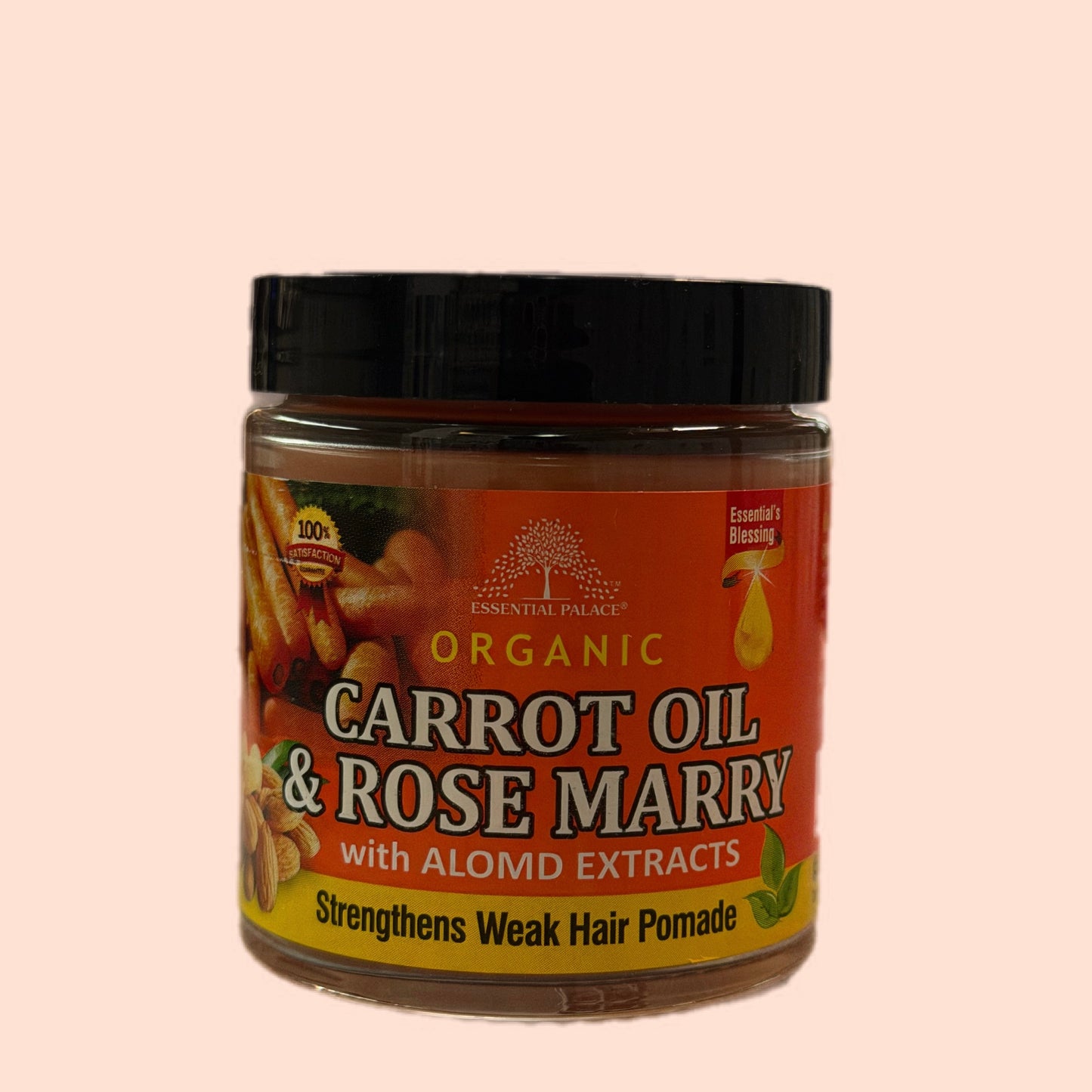 Carrot Oil & Rosemary With Almond Extracts - Hair Pomade