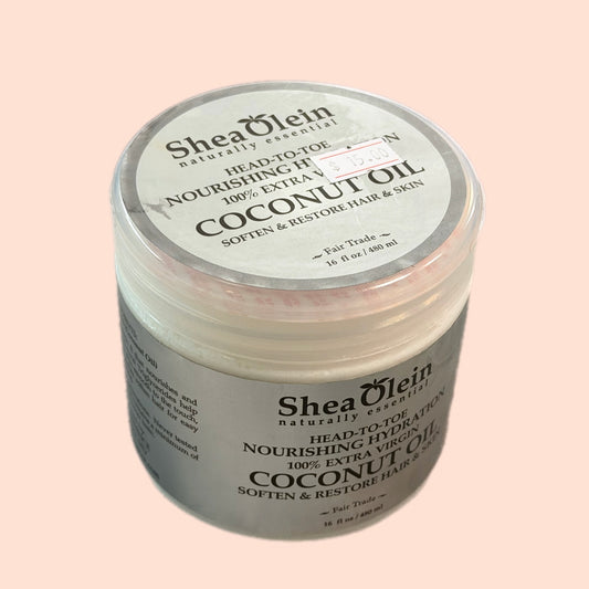 Coconut Oil Softens & Restores Hair & Skin - 480 ml