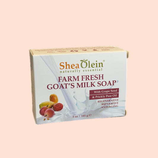 Farm Fresh Goat's Milk Soap With Grape Seed & Prickly Pear Oil