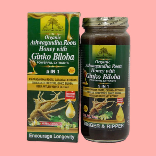 Ashwagandha Roots Honey with Ginko Biloba 5 in 1
