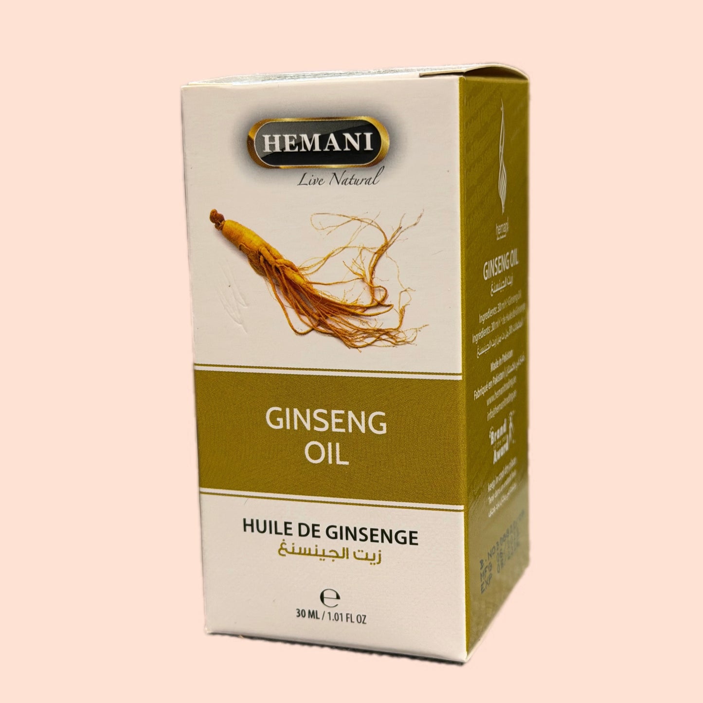 Ginseng Oil - 30 ml