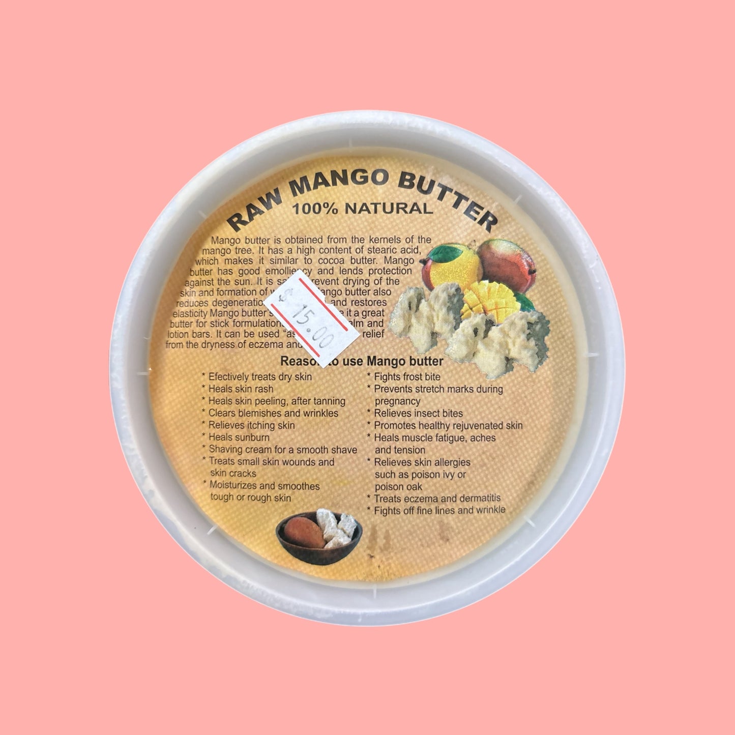 Raw Mango Butter – 100% Pure & Natural