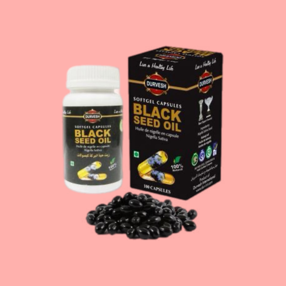 Black Seed Oil - 100 Softgel Capsules