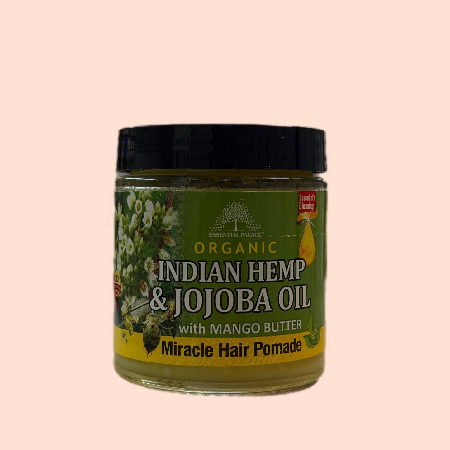 Indian Hemp & Jojoba Oil With Mango Butter - Hair Pomade