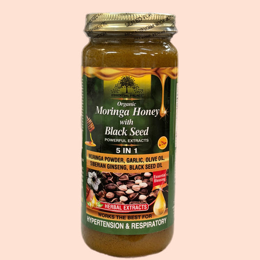 Moringa Honey with Black Seed - 5 in 1