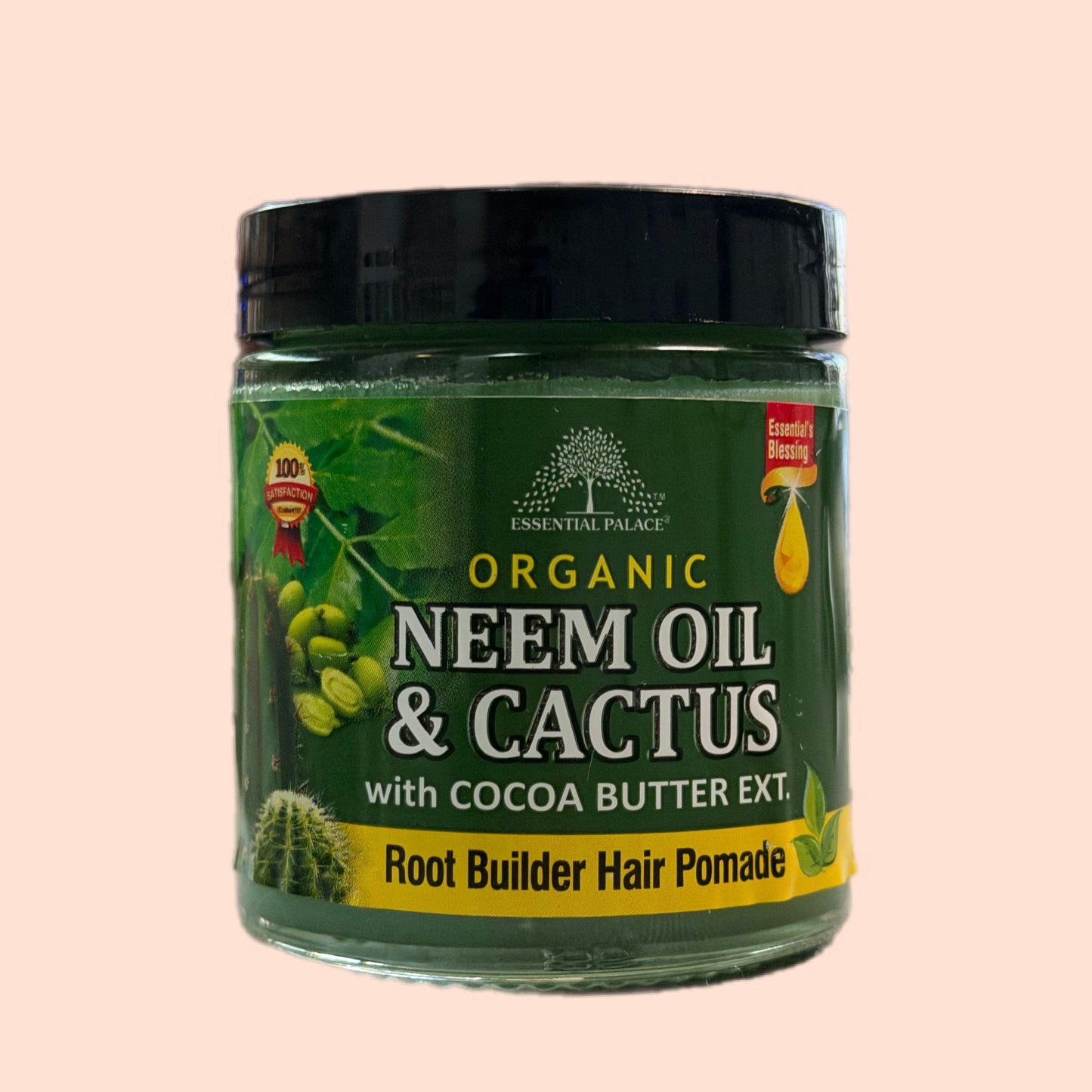 Neem Oil & Cactus With Cocoa Butter Extract - Hair Pomade