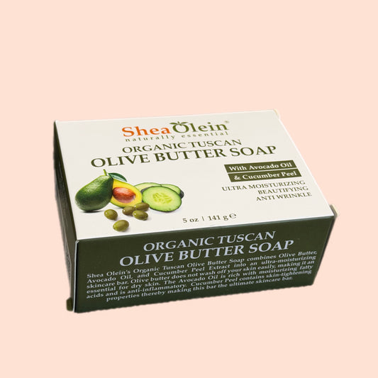 Olive Butter Soap with Avocado Oil & Cucumber Peel