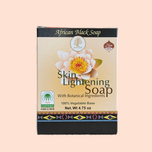 Skin Lightening Soap With Botanical Ingredients, 100% Vegetable Base