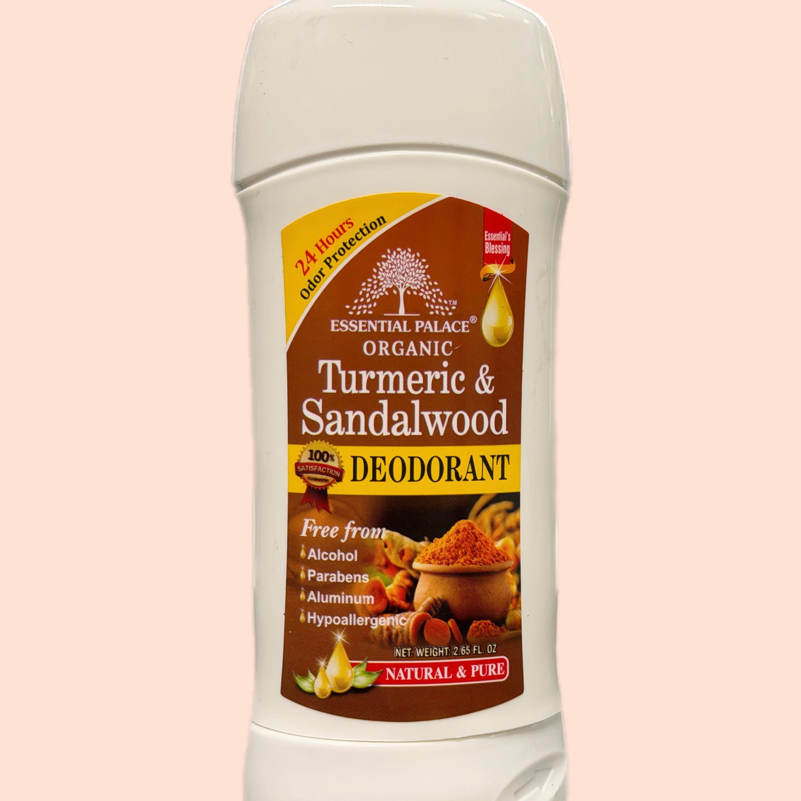 Turmeric & Sandalwood DEODORANT – Bismillah Herbal Way