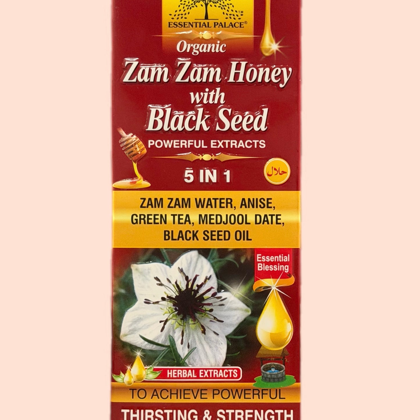 Zam Zam Honey with Black Seed - 5 in 1