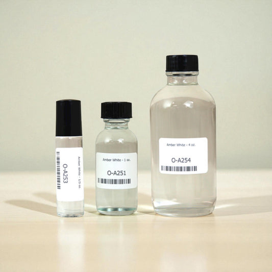 Amber White Fragrance Oil (Uncut) — Unisex